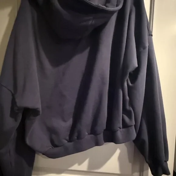 POPFLEX Zip Cloud Hoodie Academic Navy - L/XL - Gently Used - Picture 5 of 6